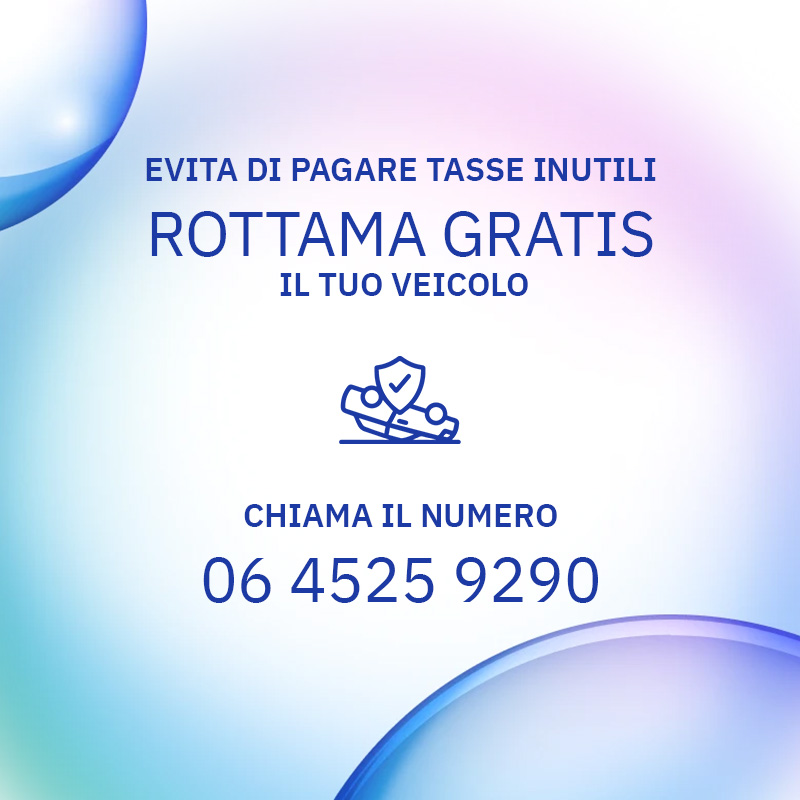 rottamazione auto gratis