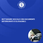 Rottamare veicolo con documenti deteriorati